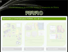 Tablet Screenshot of feriro.com.mx